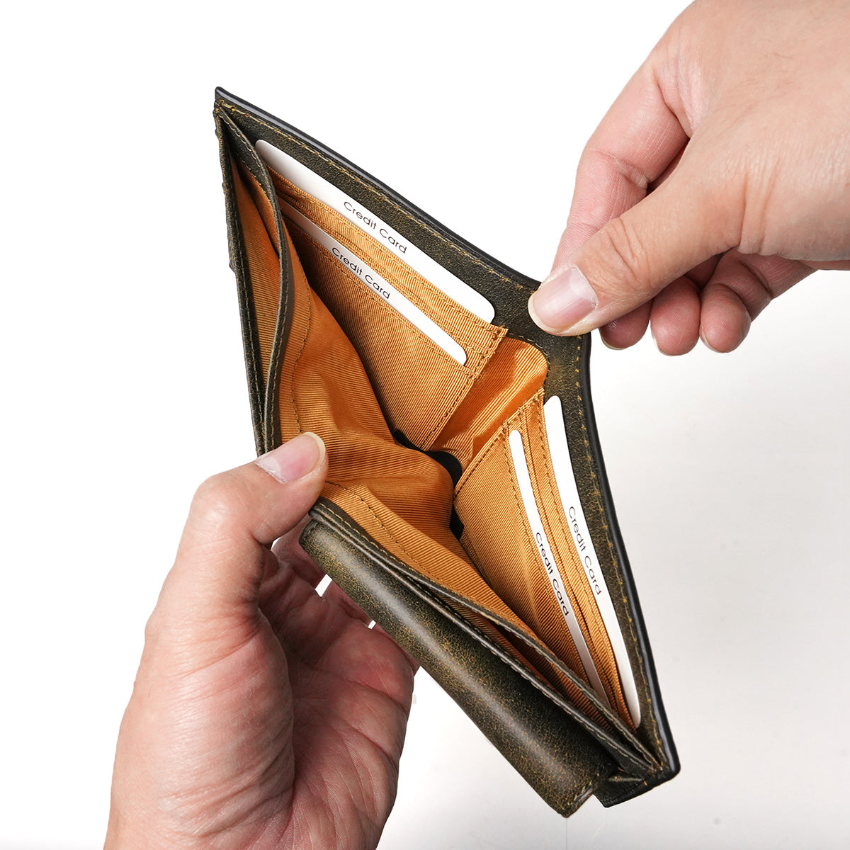 BLACK ON Bifold Wallet ZYS1102