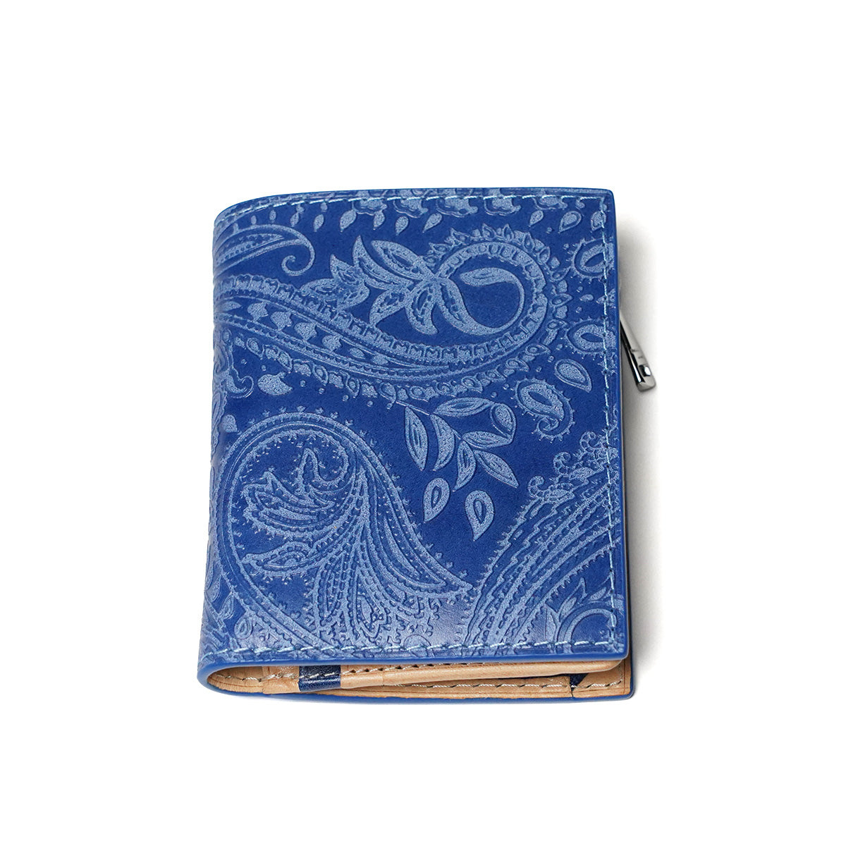 靛藍染色 x 佩斯利半錢包 ZYS196