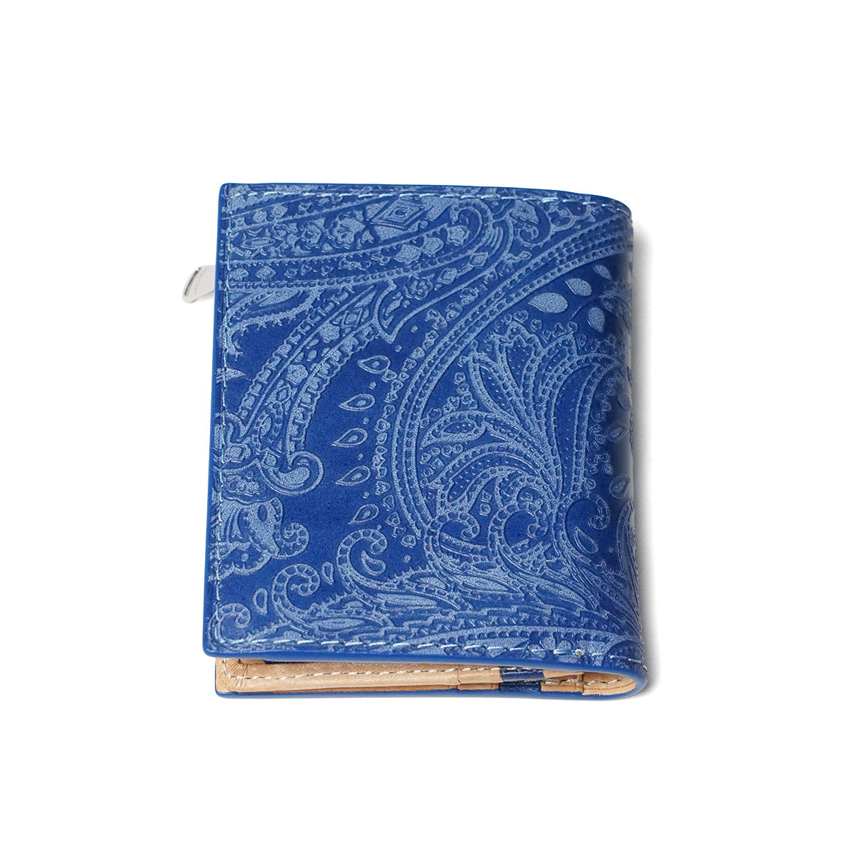 靛藍染色 x 佩斯利半錢包 ZYS196