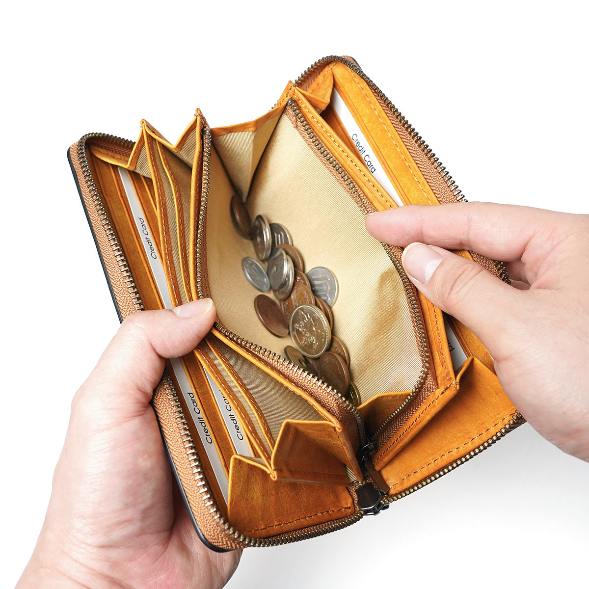 BUONA - Buona - Round Zipper Long Wallet ZYS2400