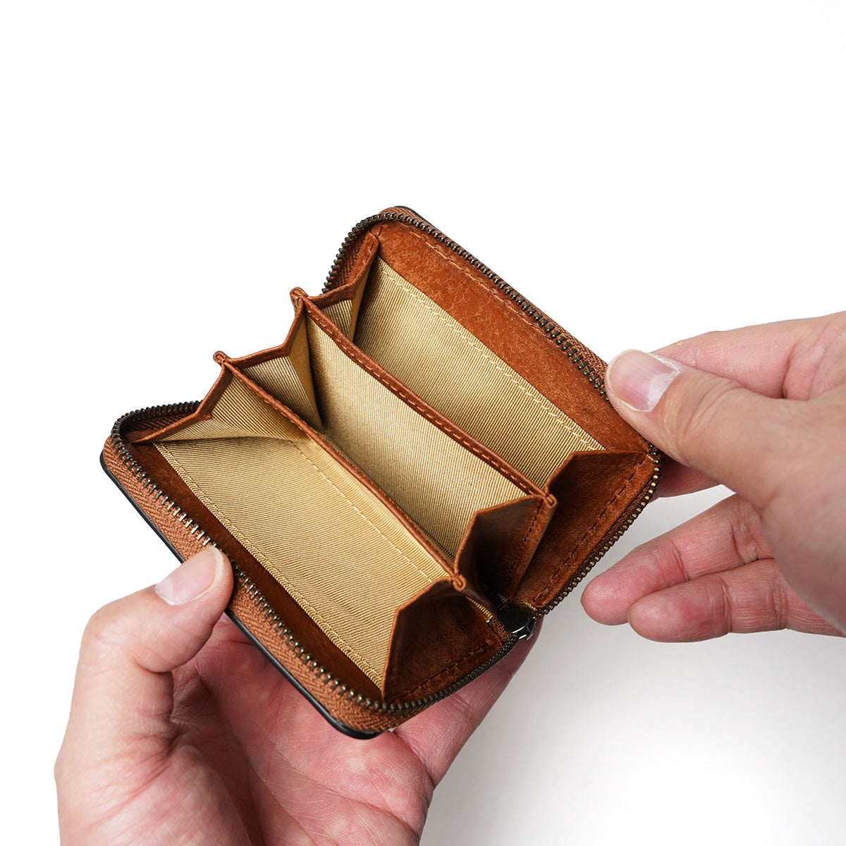 BUONA - Round Zipper Card &amp; Coin Case ZYS2417