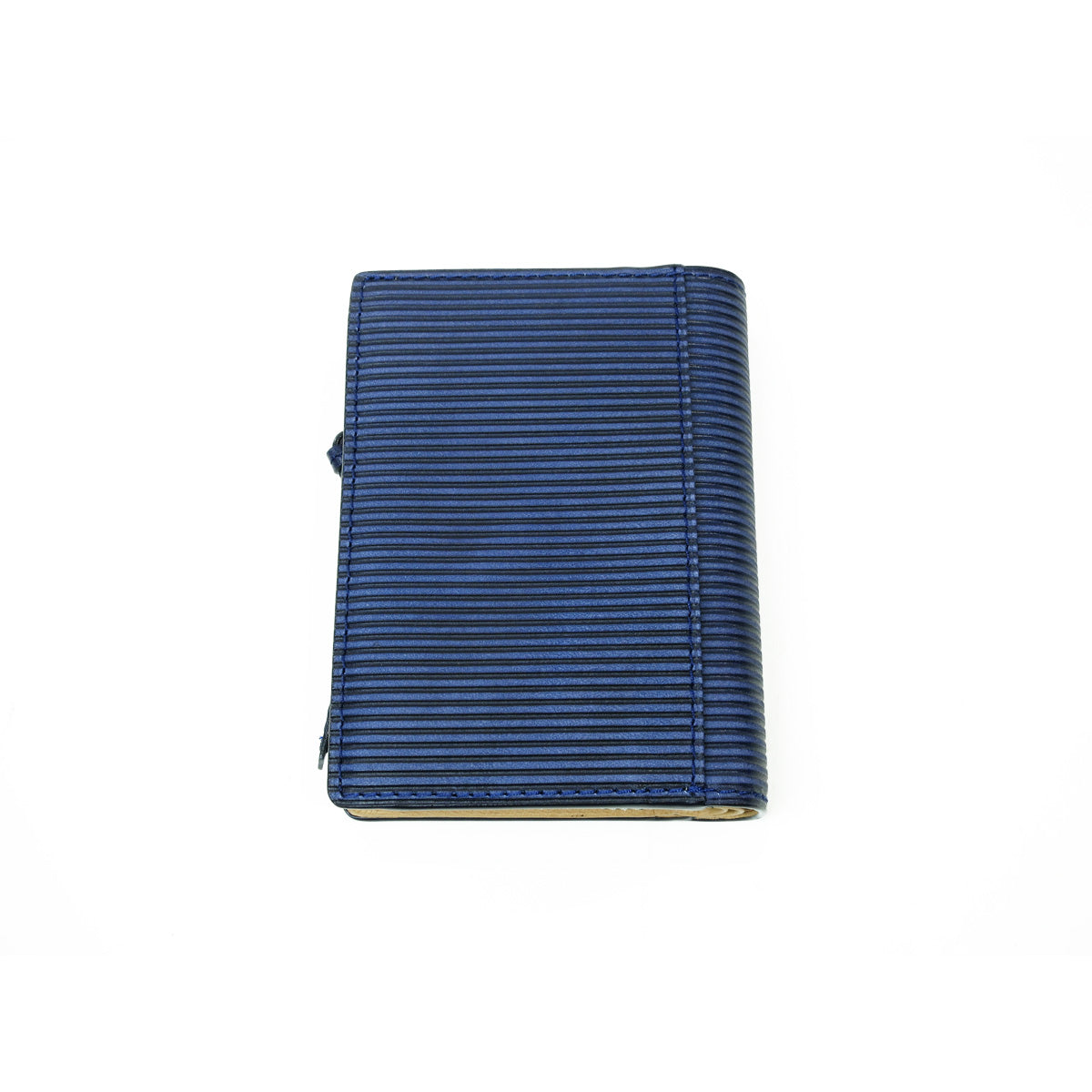 Indigo dyed x straight half wallet ZYS296