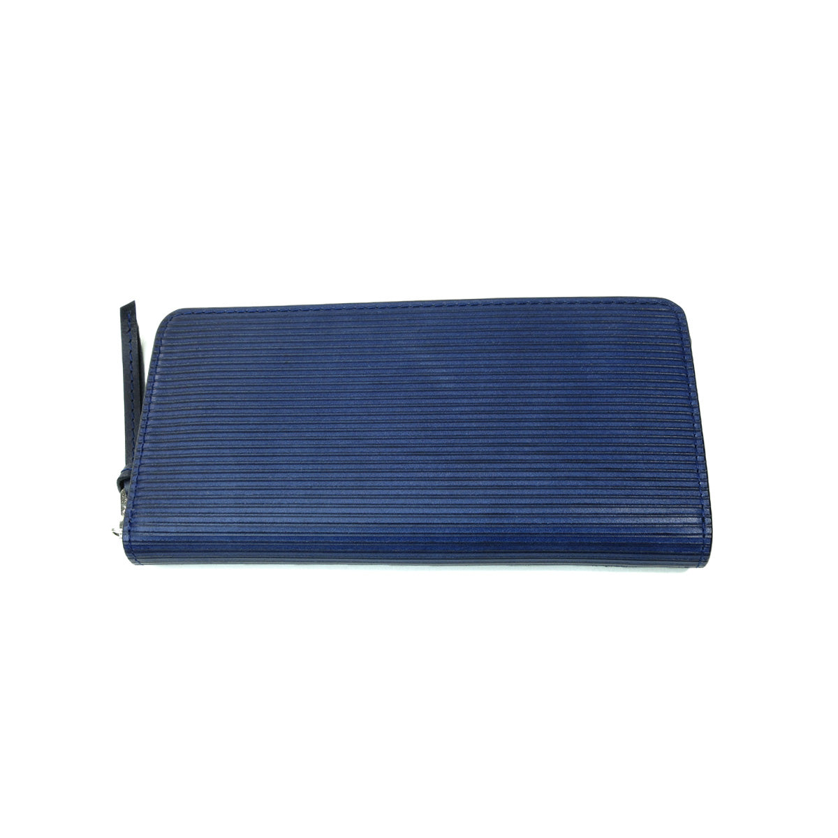 藍染め×ストレート ラウンドファスナー 長財布 ZYS297