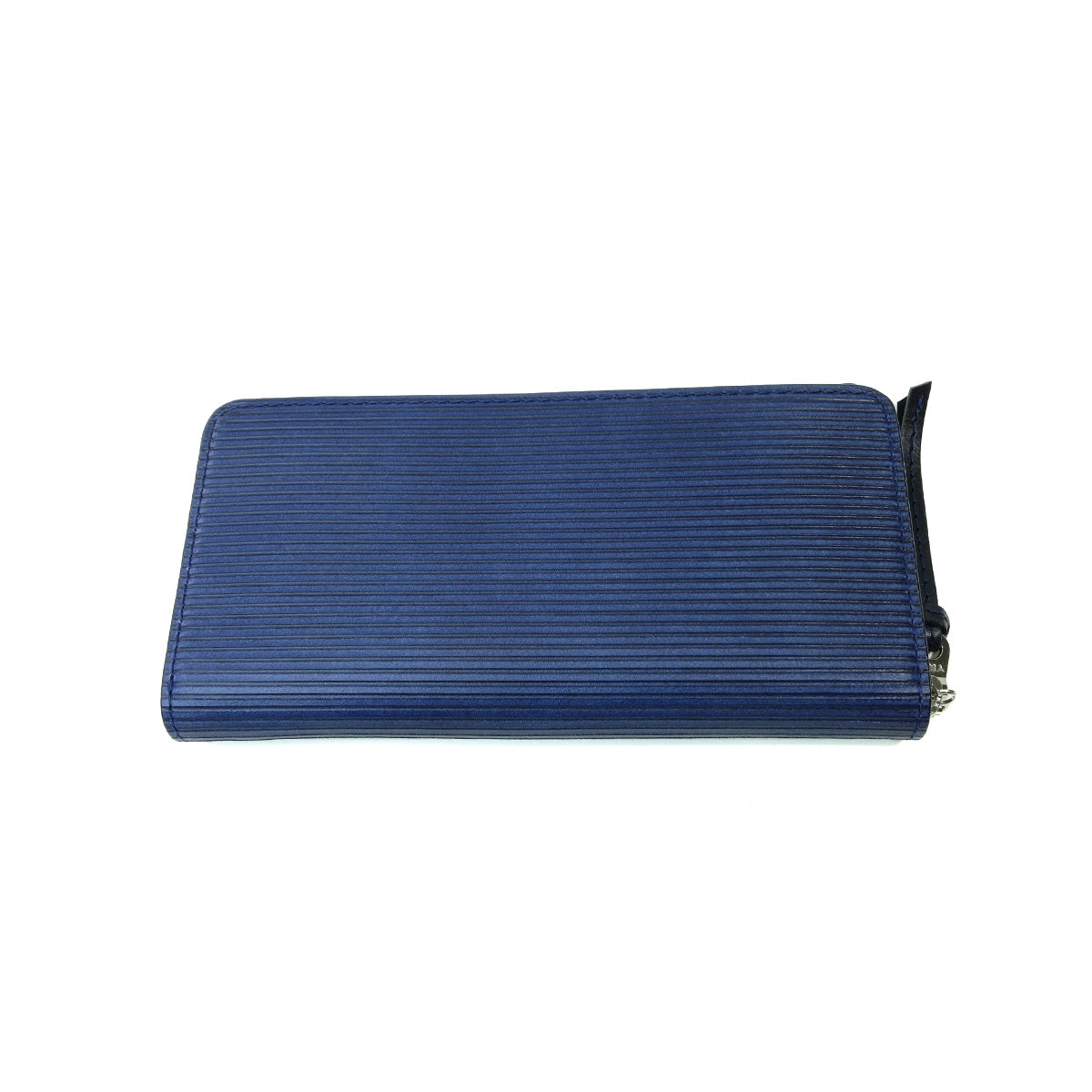 藍染め×ストレート ラウンドファスナー 長財布 ZYS297