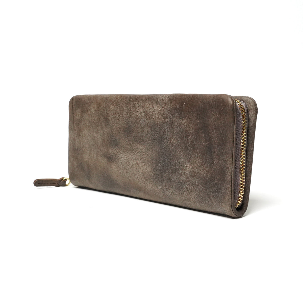 BUKU LEATHER - Round Zipper Long Wallet ZYS350