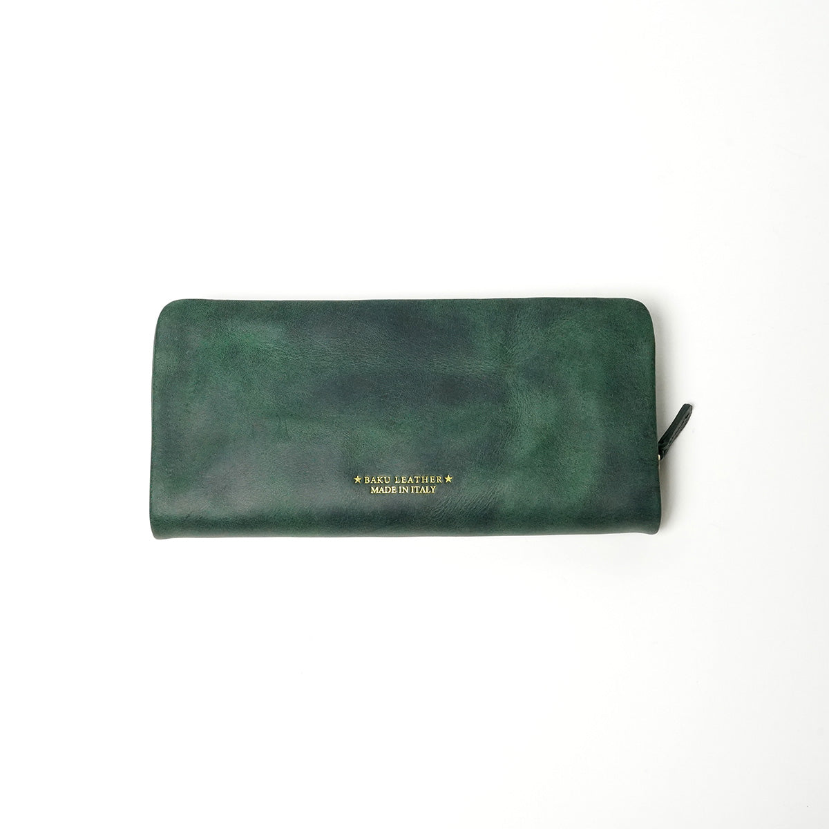 BUKU LEATHER - Round Zipper Long Wallet ZYS350