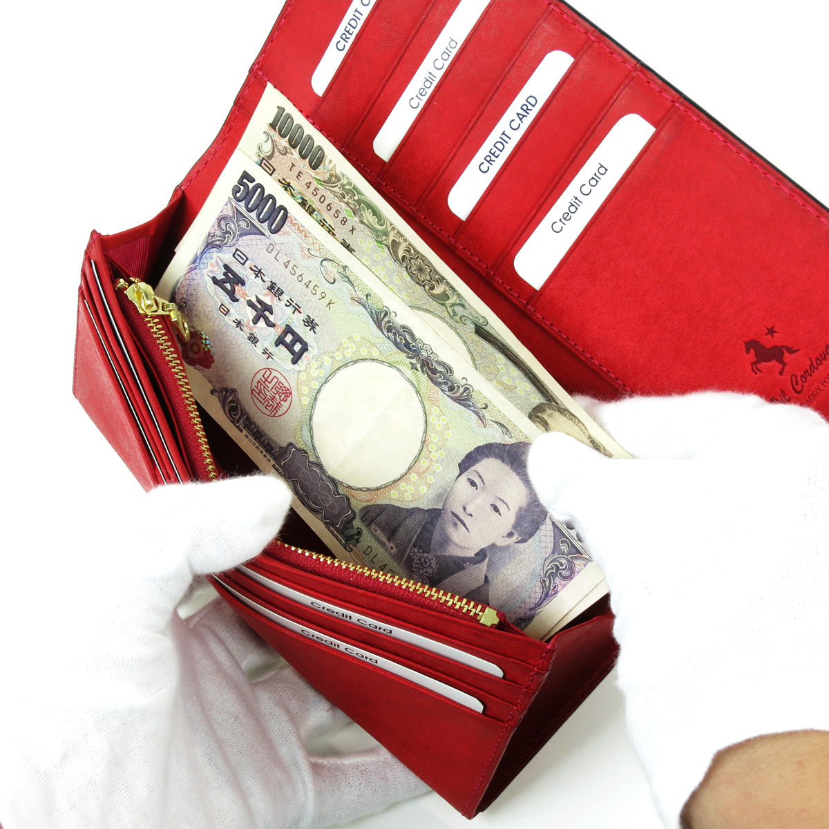 オイルコードバン 長財布 ZYS701