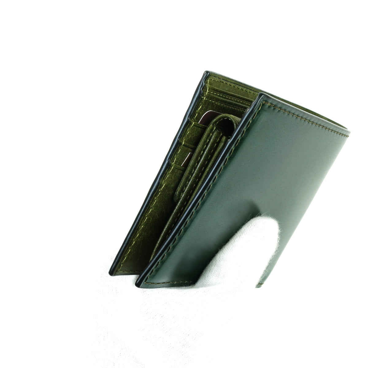 オイルコードバン 二つ折り財布 ZYS702