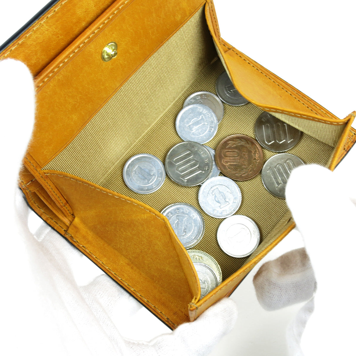 オイルコードバン ハーフ財布 ZYS703