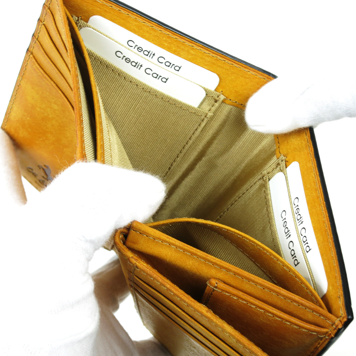 オイルコードバン ハーフ財布 ZYS703