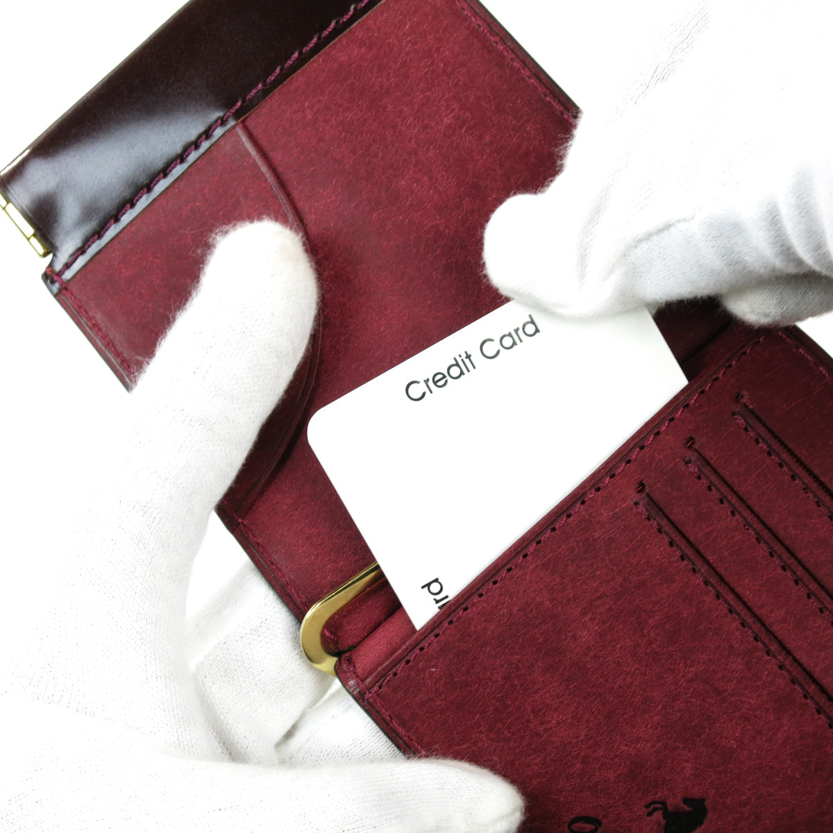 オイルコードバン 札ばさみ ZYS705